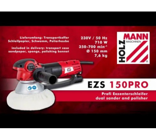 Шліфувально-полірувальна машина Holzmann EZS 150PRO