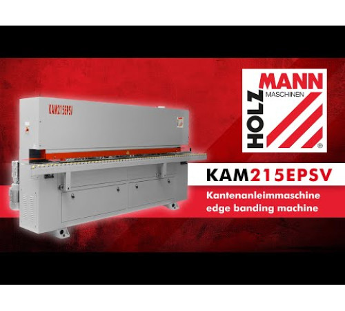 Кромкооблицювальний верстат Holzmann KAM215EPSV, 400В