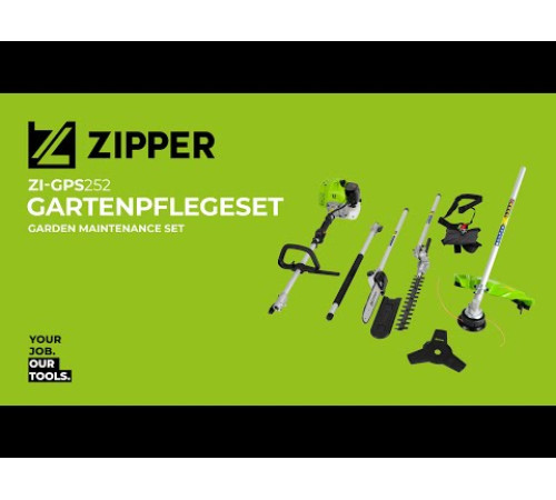 Набір для догляду за садом Zipper ZI-GPS252