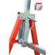 Регульована сталева стійка Holzmann KB1300