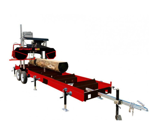 Бензинова стрічкова пилорама OPTIMAT Timberland TMG 910 зі стартером