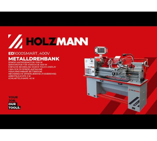 Токарний верстат Holzmann ED1000SMART