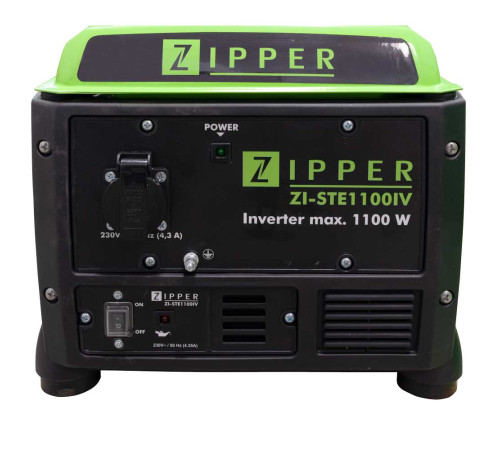 Інверторний генератор ZIPPER ZI-STE1100IV